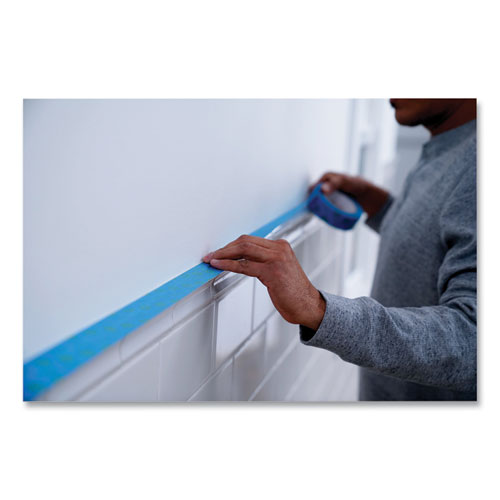 Sharp Lines Multi-Surface Painter's Tape, 3" Core, 0.94" x 60 yds, Blue