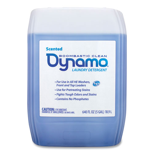 Dynamo® Laundry Detergent Liquid, Fresh Scent, 5 Gallon Pail