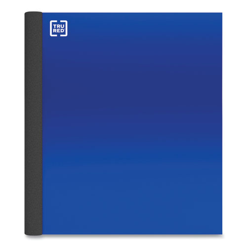 Image of Three-Subject Notebook, Twin-Wire, Medium/College Rule, Blue Cover, (150) 11 x 8.5 Sheets