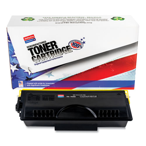 7510016915758 Remanufactured TN460 High-Yield Toner, 6,000 Page-Yield, Black