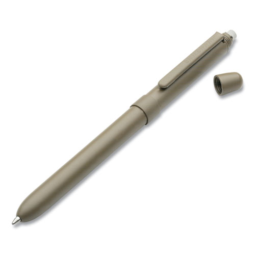 7520016911540 SKILCRAFT B3 Aviator Multi-Color Ballpoint Pen/Pencil, Retractable, Medium , Black/Red Ink, Sand Barrel