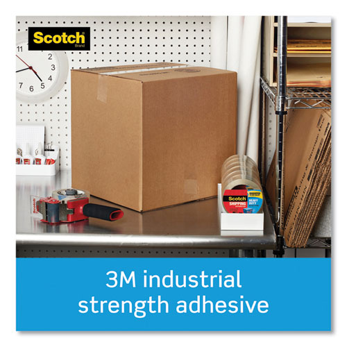 Image of Scotch® 3850 Heavy-Duty Packaging Tape With Dp300 Dispenser, 3" Core, 1.88" X 54.6 Yds, Clear, 6/Pack