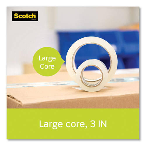 Image of Scotch® Sure Start Packaging Tape With Dispenser, 3" Core, 1.88" X 38.2 Yds, Clear