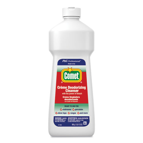 Comet® Creme Deodorizing Cleanser, 32 oz Bottle, 10/Carton