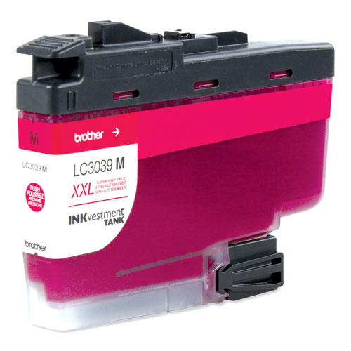 Image of Brother Lc3039M Inkvestment Ultra High-Yield Ink, 5,000 Page-Yield, Magenta