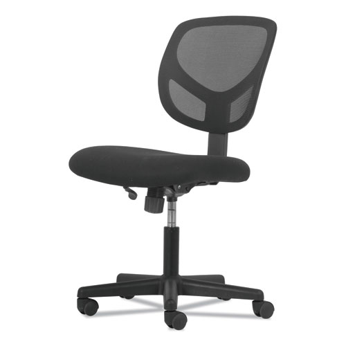 Image of 1-Oh-One Mid-Back Task Chairs, Supports Up to 250 lb, 17" to 22" Seat Height, Black