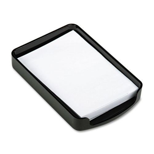 Officemate 2200 Series Memo Holder, Plastic, 4 X 6, Black