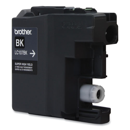 Image of Brother Lc107Bk Innobella Super High-Yield Ink, 1,200 Page-Yield, Black