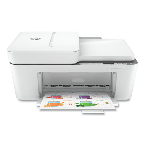 Image of Hp Deskjet 4155E Wireless All-In-One Inkjet Printer, Copy/Print/Scan