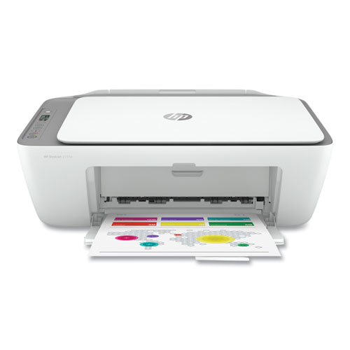 Image of DeskJet 2755e Wireless All-in-One Inkjet Printer, Copy/Print/Scan