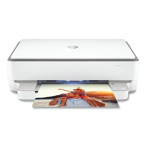 Image of Hp Envy 6055E Wireless All-In-One Inkjet Printer, Copy/Print/Scan