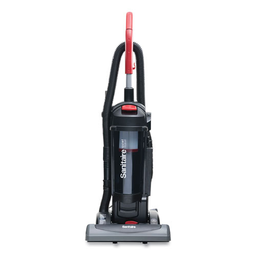 Sanitaire® Force Quietclean Upright Vacuum Sc5845B, 15" Cleaning Path, Black
