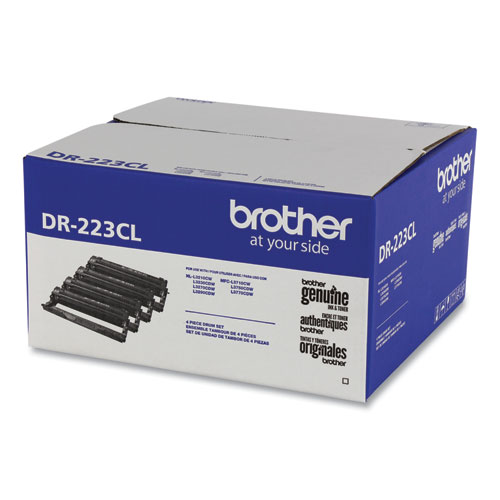 Brother Dr223Cl Drum Unit, 18,000 Page-Yield, Black/Cyan/Magenta/Yellow