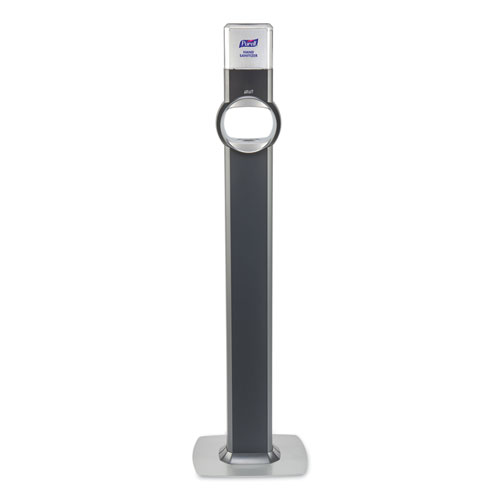 FS6 Touch-Free Floor Stand Dispenser, 1,200 mL, 12.5 x 11.3 x 38.5, Graphite