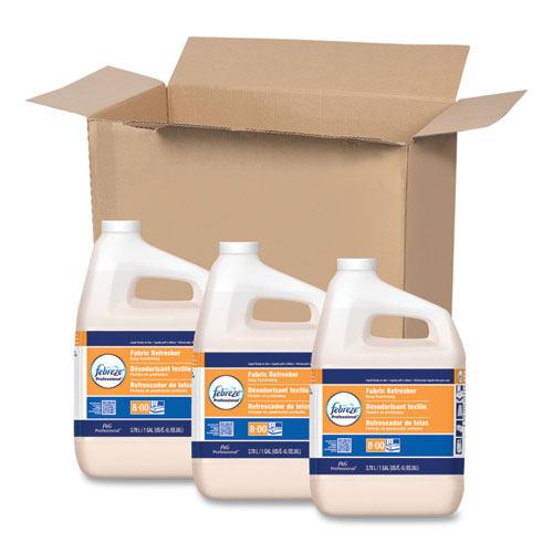 Image of Professional Deep Penetrating Fabric Refresher, Fresh Clean, 1 gal Bottle, 3/Carton