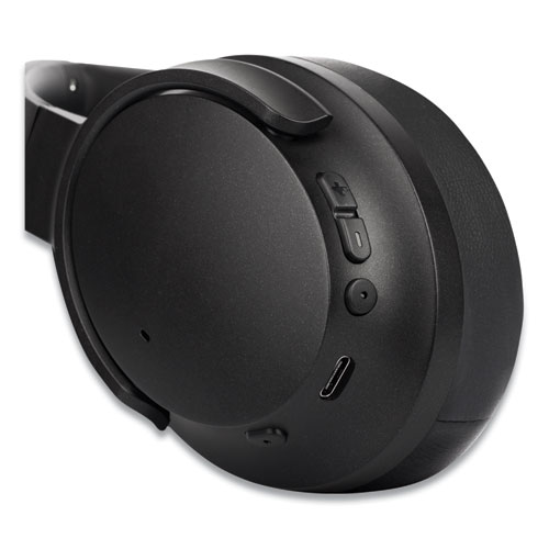 ECLIPSE 360 ANC Wireless Noise Cancelling Headphones, 4 ft Cord, Black