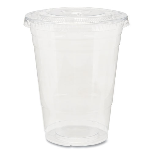Image of Dixie® Clear Plastic Pete Cups, 16 Oz, 25/Sleeve, 20 Sleeves/Carton