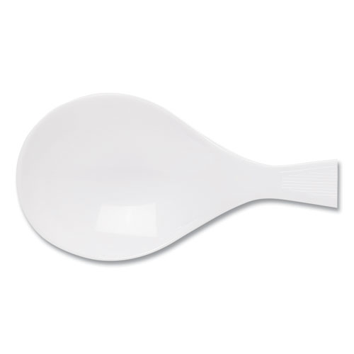 Image of Dixie® Plastic Cutlery, Heavyweight Soup Spoons, White, 1,000/Carton