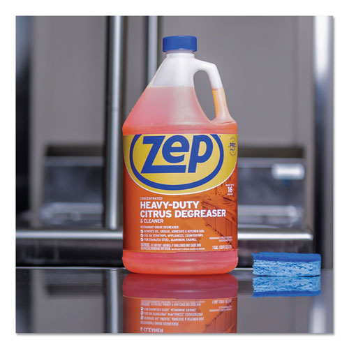 Image of Zep Commercial® Cleaner And Degreaser, 1 Gal Bottle, 4/Carton