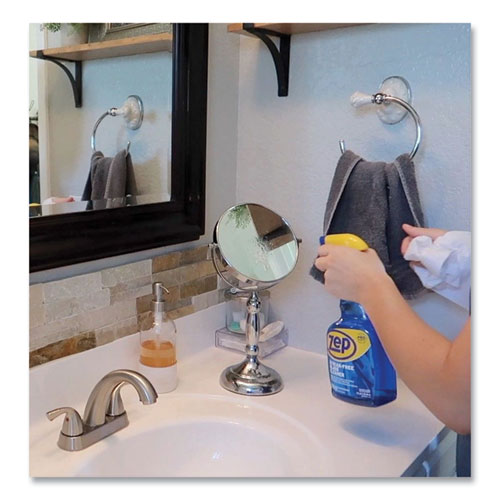 Image of Zep Commercial® Streak-Free Glass Cleaner, Pleasant Scent, 32 Oz Spray Bottle