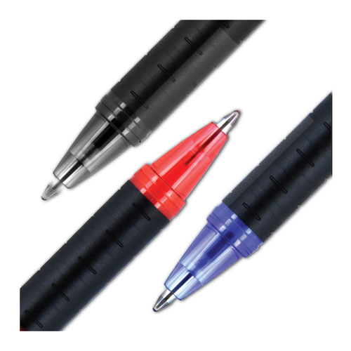 Image of Jetstream 101 Hybrid Gel Pen, Stick, Bold 1 mm, Black Ink, Black Barrel, Dozen