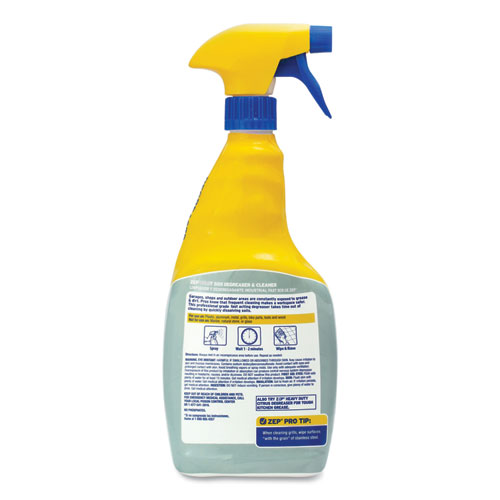 Image of Zep Commercial® Fast 505 Cleaner And Degreaser, 32 Oz Spray Bottle, 12/Carton