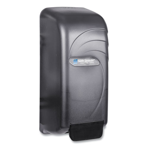 Image of San Jamar® Oceans Universal Liquid Soap Dispenser, 800 Ml, 4.5 X 4.38 X 10.5, Black