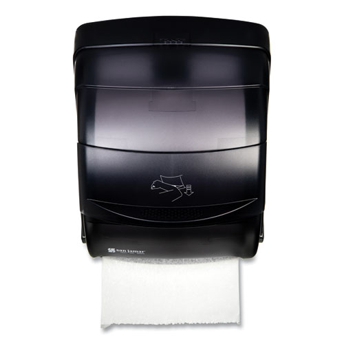 Image of Integra Lever Roll Towel Dispenser, 11.5 x 11.25 x 13.5, Black Pearl