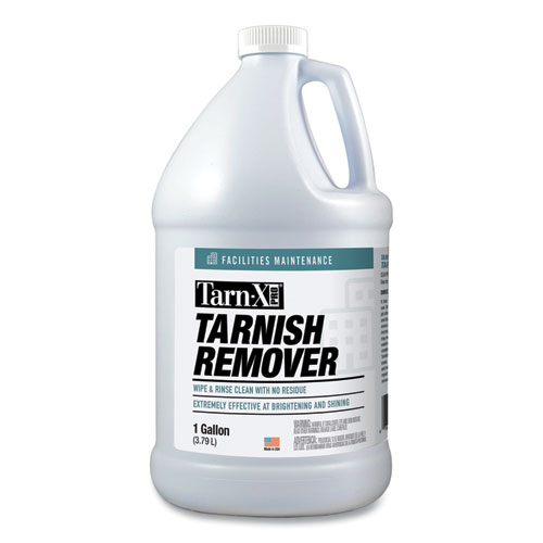Tarnish Remover, 1 gal Bottle, 4/Carton