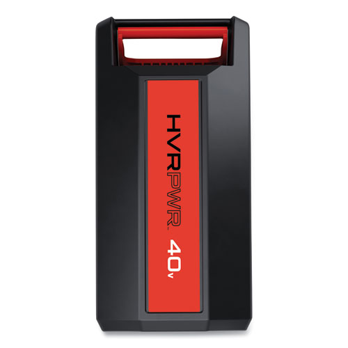 Hoover® Commercial HVRPWR 40V Lithium Battery, 6 Ah, 60 Min Charge Time, Black/Red