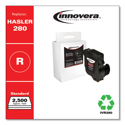 Image of Innovera® Remanufactured Red Postage Meter Ink, Replacement For Im-280 (Isink2Imink2), 2,500 Page-Yield