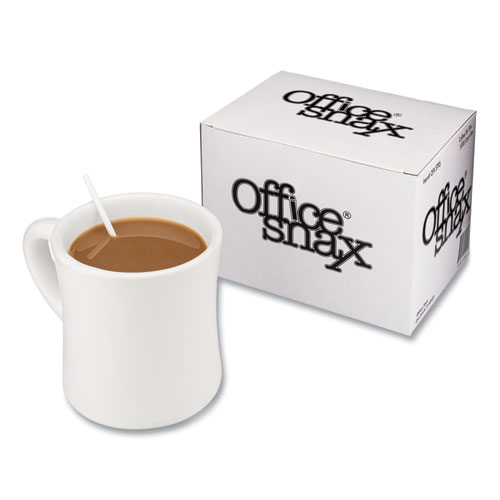 Image of Office Snax® Plastic Stir Sticks, 5", White, 1,000/Box