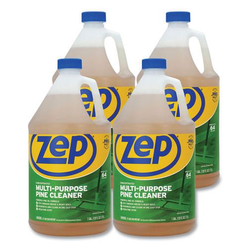 Zep Commercial® Pine Multi-Purpose Cleaner, Pine Scent, 1 Gal, 4/Carton