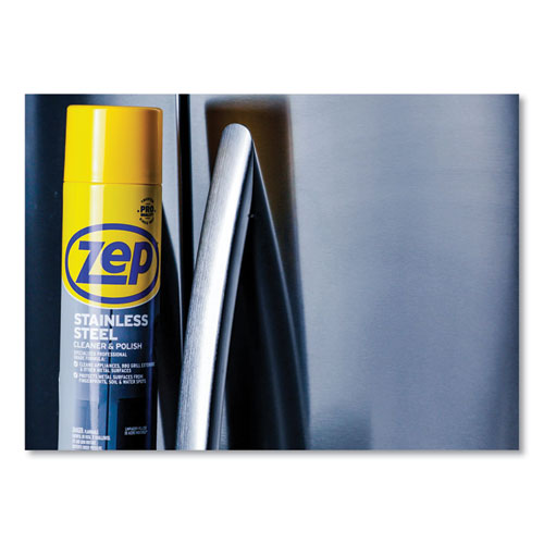 Image of Zep Commercial® Stainless Steel Polish, 14 Oz Aerosol Spray