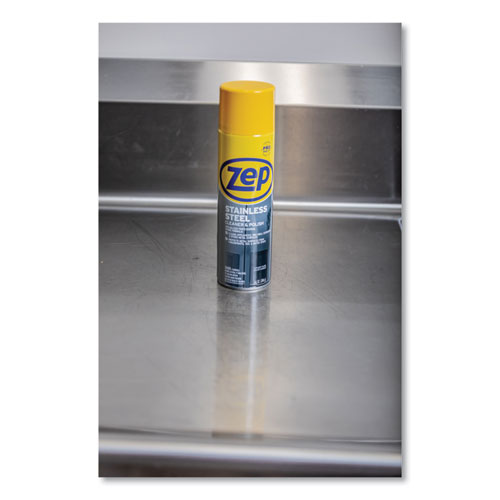 Image of Zep Commercial® Stainless Steel Polish, 14 Oz Aerosol Spray