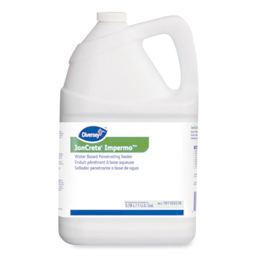 Diversey™ JonCrete Impermo Water Based Penetrating Sealer, 1 gal Bottle, 4/Carton