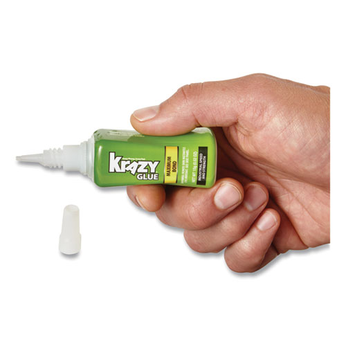 Image of Krazy Glue® Maximum Bond Krazy Glue, 0.52 Oz, Dries Clear