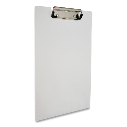 Acrylic Clipboard, 0.5" Clip Capacity, Holds 8.5 x 11 Sheets, Clear