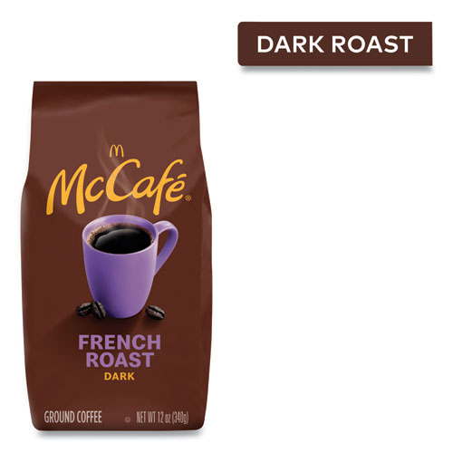 McCafe® Ground Coffee, French Roast, 12 oz Bag