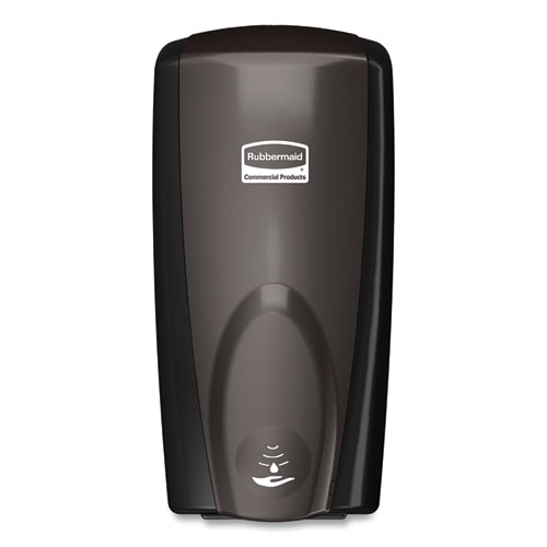 Image of Rubbermaid® Commercial Autofoam Touch-Free Dispenser, 1,100 Ml, 5.18 X 5.25 X 10.86, Black/Black Pearl, 10/Carton
