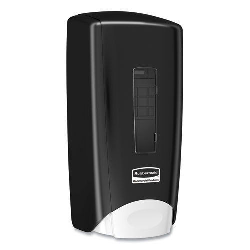 Flex Soap/Lotion/Sanitizer Dispenser, 1,300 mL, 5.62 x 3.5 x 11.62, Black, 10/Carton
