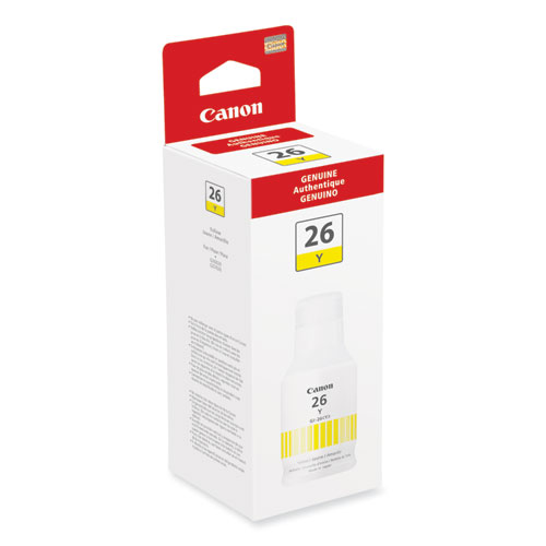 Image of Canon® 4423C001 (Gi-26) Ink, 14,000 Page-Yield, Yellow