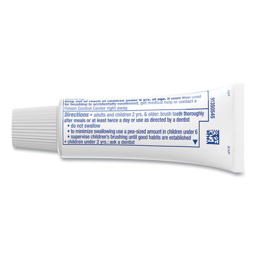 Toothpaste, Personal Size, 0.85oz Tube, 240/Carton