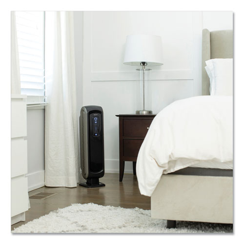 HEPA and Carbon Filtration Air Purifiers, 100 to 200 sq ft Room Capacity, Black