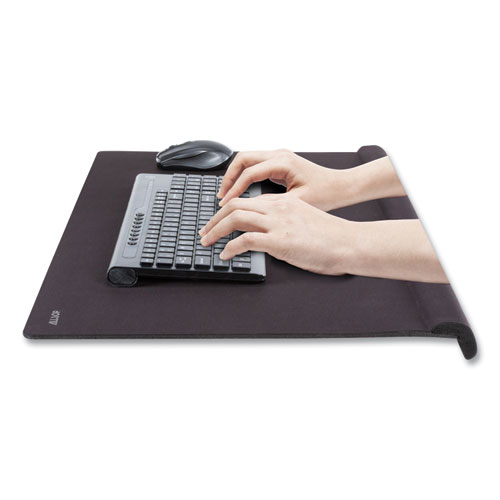 Image of Allsop® Ergoedge Wrist Rest Deskpad, 29.5 X 16.5, Black