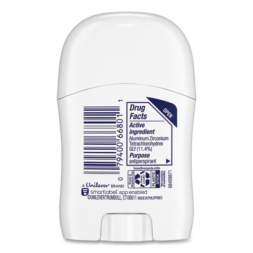 Image of Dove® Invisible Solid Antiperspirant Deodorant, Floral Scent, 0.5 Oz, 36/Carton