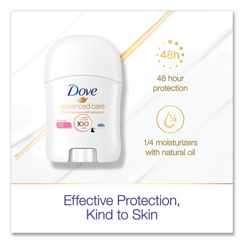 Image of Dove® Invisible Solid Antiperspirant Deodorant, Floral Scent, 0.5 Oz