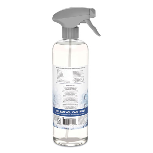 Natural All-Purpose Cleaner, Free and Clear/Unscented, 23 oz Trigger Spray Bottle