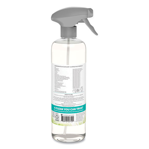 Image of Seventh Generation® Natural Glass And Surface Cleaner, Sparkling Seaside, 23 Oz Trigger Spray Bottle
