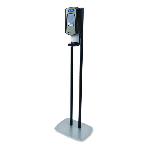 LTX-12 Dispenser Floor Stand, 1,200 mL, 13.5 x 5 x 28.5, Graphite